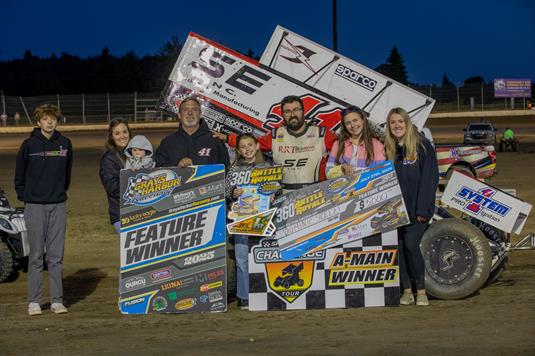 Dominic Scelzi Captures Two Western Sprint Tour Speedweek Presented by the Sprint Car Challenge Tour Wins During Strong Week in the Northwest