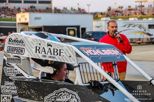 Abby Hohlbein Rolls Eighth At Moler Raceway Park