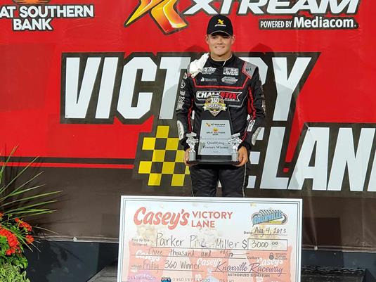 Parker Price-Miller Holds On For First 360 Win At Knoxville On Night 2 Of The Xtreme Powered by Mediacom 360 Knoxville Nationals!