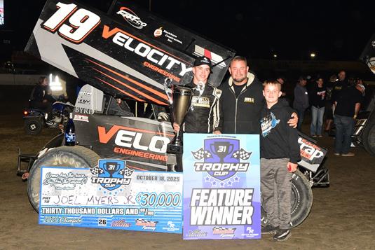 Joel Myers Jr. claims Trophy Cup championship