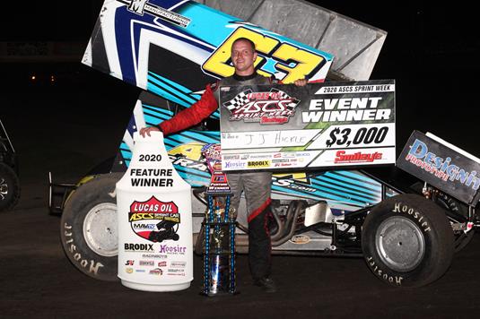 J.J. Hickle Runs To Victory At Lakeside Speedway In ASCS Sprint Week Opener
