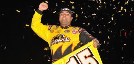 On Top Again: Donny Schatz Wins 2010 World of Outlaws Season Opener