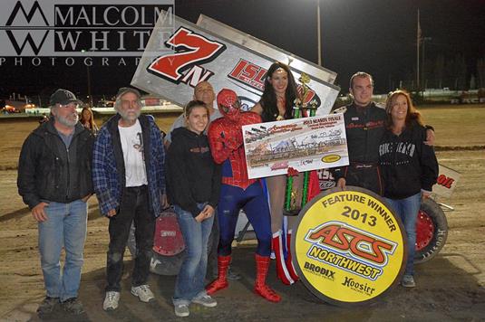 Peterson Scores Huge Victory In Yakima To End 2013 ASCS-Northwest Region Season