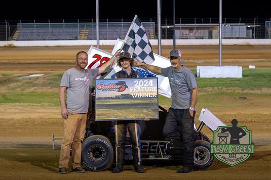 Cody, Carroll, and Weger Wrap Up NOW600 Weekly Racing Victories at Outlaw Motor Speedway!