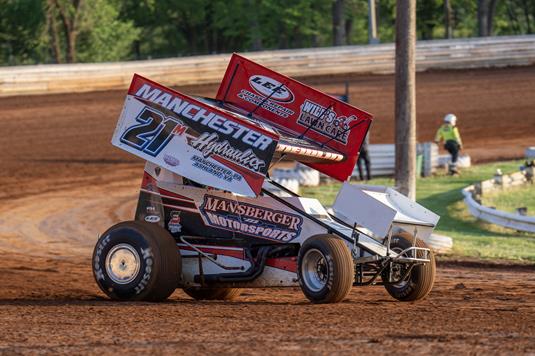 Newlin Battles Back at Williams Grove After Early Contact