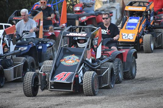 IT'S PARKER JONES IN A COMMANDING AFS BADGER MIDGET SERIES WILMOT WIN