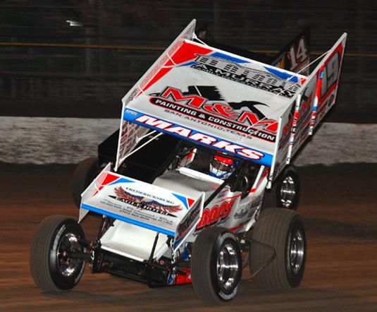 Brent Marks hard charges to a top-ten during opening weekend with World of Outlaws