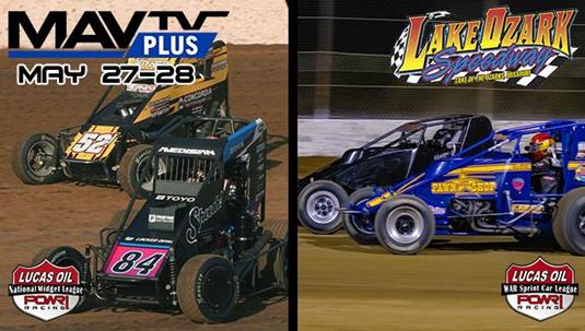 Lake Ozark Speedway Spring Sprint and Midget Nationals Approach for POWRi Leagues