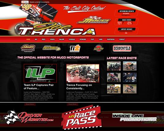 Driver Websites Creates Website for Mucci Motorsports Driver Joe Trenca