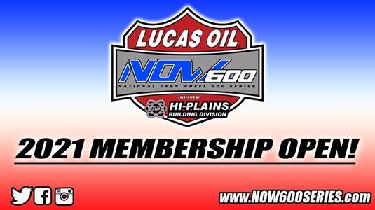 2021 NOW600 Racing Memberships Now Available!