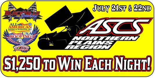 2 DAY ASCS Northern Plains Region Sprint Car Tour Special