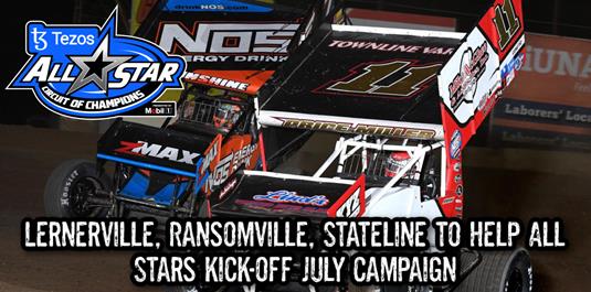 Lernerville, Ransomville, Stateline to help All Stars kick-off July campaign; Bedford visit added for August 28