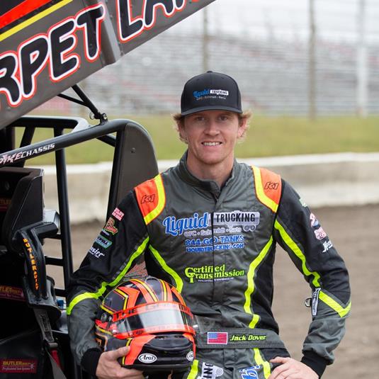 Dover Rallies for Seventh-Place Run at Eagle Raceway During ASCS National Tour Show