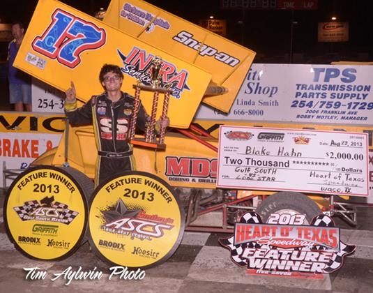 Blake Hahn tops ASCS Regional showdown in Waco