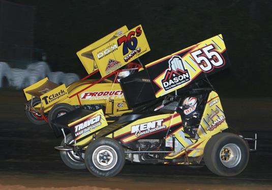 AMERI-FLEX / OCRS Sprint Cars At Salina Highbanks Speedway Saturday