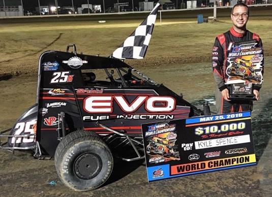 Kyle Spence Pockets $10,000 to win Performance Electronics 600cc Non-Wing World Championship