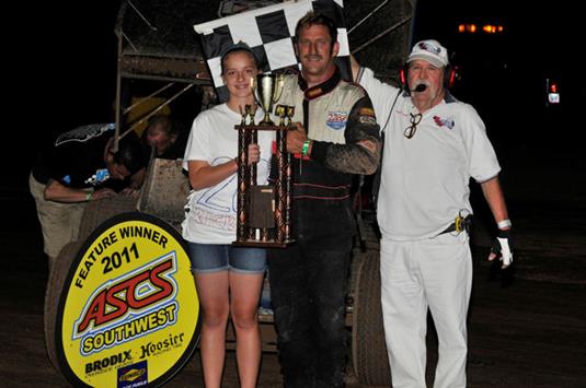 Make it Two in a Row for Ziehl in ASCS Southwest Action!