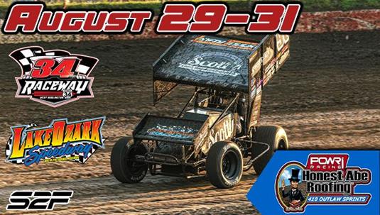 Labor Day Weekend with POWRi 410 Outlaw Sprints at 34 & Lake Ozark