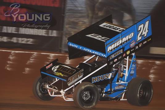 Williamson Shifts Focus to ASCS National Tour Opener Following World of Outlaws Debut