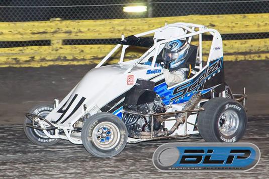 Giovanni Scelzi Fights Mechanical Issues and Track Conditions at Lemoore
