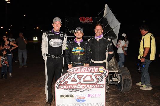 Stevie Sussex Claims First Carlyle Tools ASCS Southwest Region Win at Arizona Speedway