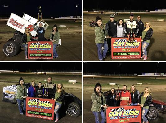 Wheatley, Evans, Miller and Wharton Feature Winners!