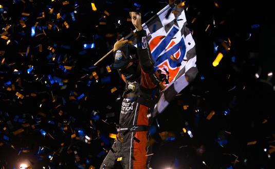 PERSONAL VICTORY: KYLE LARSON EARNS EMOTIONAL WORLD OF OUTLAWS WIN AT I-55