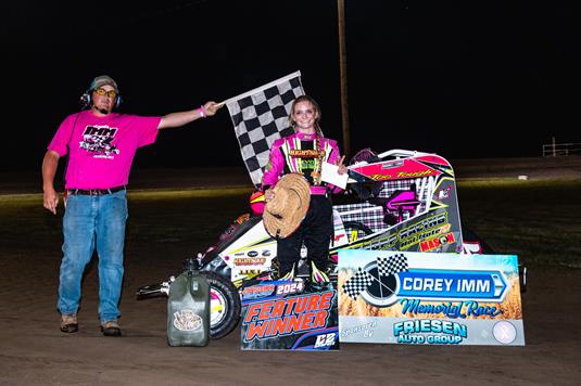 Gropp, Soares, and Heflin Garner Corey Imm Memorial Victories at Washington Speedway!