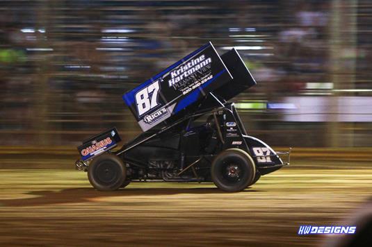 With break in IRA action, Hartmann to hit Outlaws tripleheader