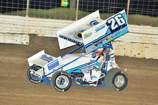 Skinner Shines During ASCS National Tour Show at Riverside International Speedway