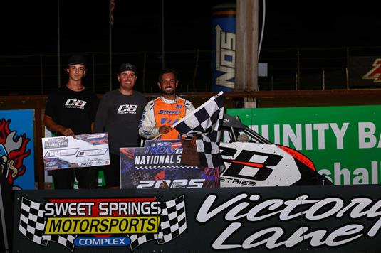 Sweet Victory for KJ Snow on Tuesday with NOW600 National at Sweet Springs Motorsports Complex!