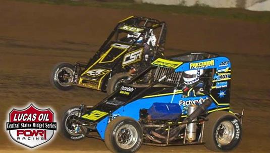 Key Unlocks Second Victory and Winfrey Wins in POWRi Central States Midget Duo