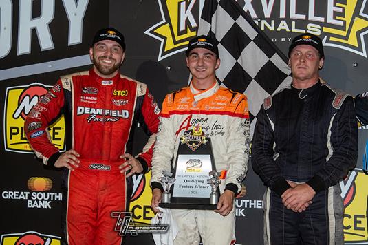Giovanni Scelzi Makes Late Charge For 360 Knoxville Nationals Prelim Victory