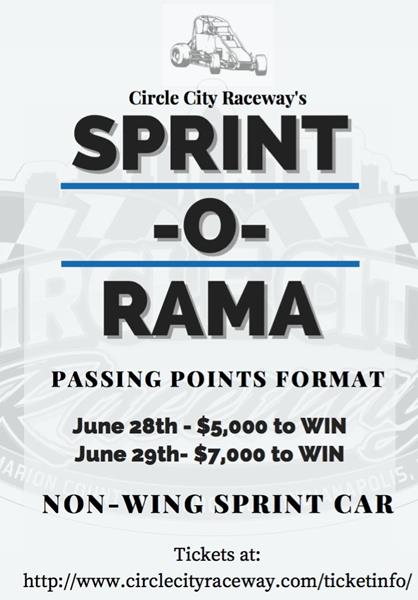 The Inaugural Circle City Raceway Sprint-O-Rama