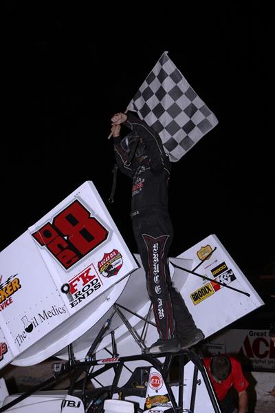 Bruce Jr. Dramatically Earns First Lucas Oil ASCS National Tour Victory of the Season