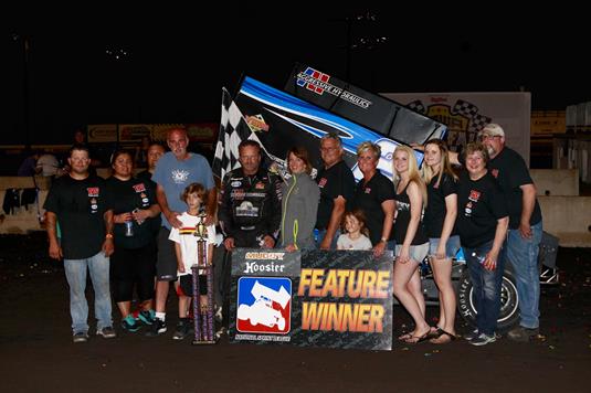 Dollansky Dominates at Iowa State Fair Speedway to Reclaim National Sprint League Points Lead