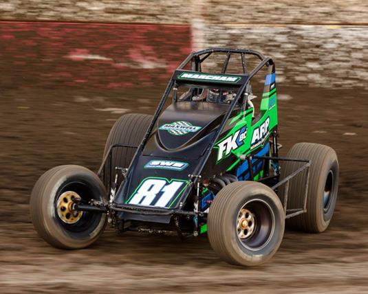 Marcham Earns Another USAC Podium Finish at Thunderbowl Raceway