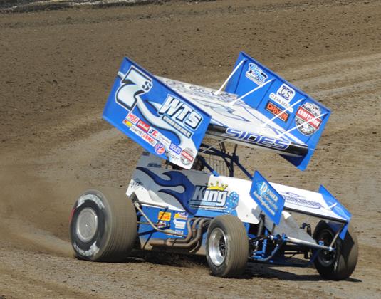 Sides Battles for Top 10s Early in Las Vegas With World of Outlaws