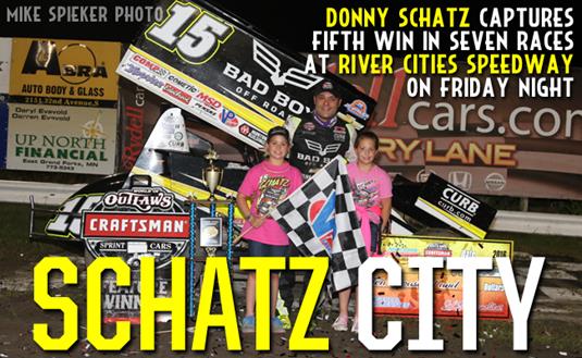 Schatz Continues River Cities Speedway Dominance