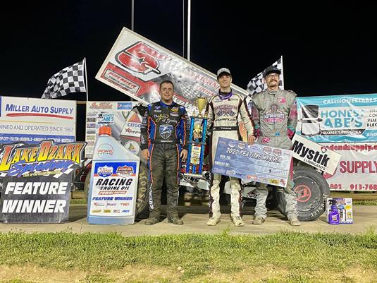 Timms captures first POWRi 410 Wing Outlaw victory