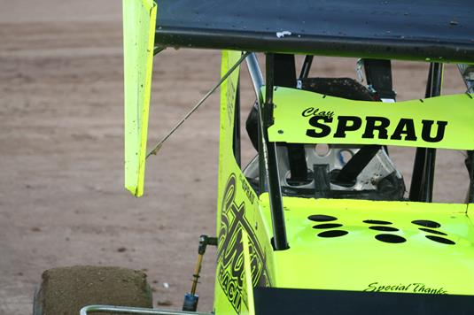 Sprau Charges to First Career Top 10 Finish