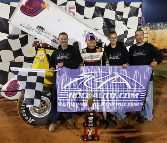 Hagar Charges to 12th Win of Season during Debut at Talladega Short Track