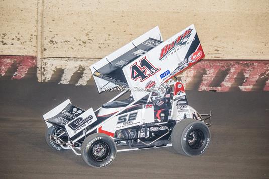 Scelzi Maneuvers From Back of Field Toward Top 10 Before Bad Luck at Stockton