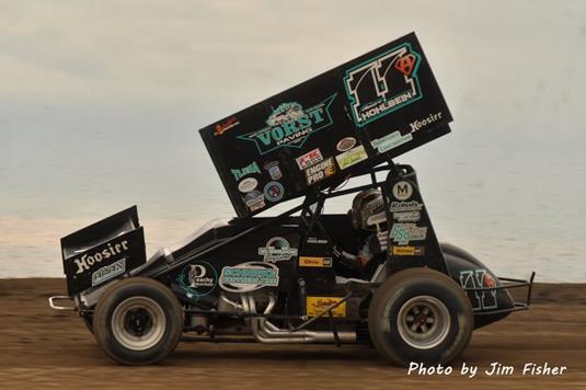 Abby Hohlbein Makes 410 Sprint Debut At Butler Speedway