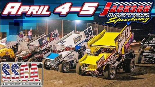 Southern Sprints in Season Start at Jackson Motor Speedway on April 4-5