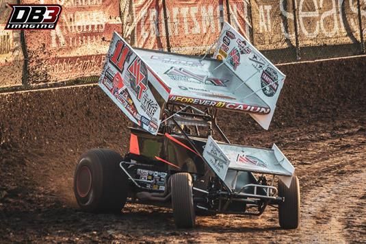 Kraig Kinser Wins World of Outlaws Dash Before Scoring Top Five at Fulton