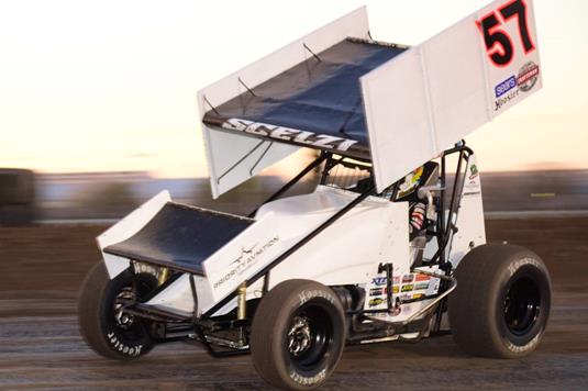 Giovanni Scelzi Learning Lap by Lap During World of Outlaws Starts