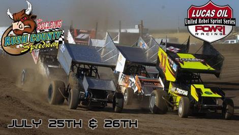Bull Ring Nationals Double-Header on Tap for POWRi URSS at Rush Co. Speedway