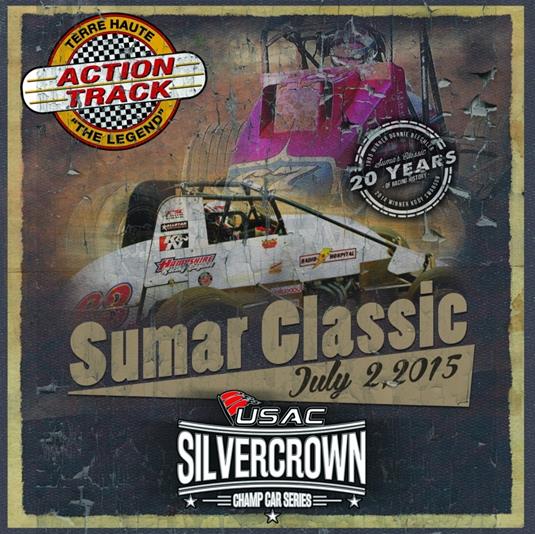 Sumar Classic July 2 at Terre Haute; Santos wins "Casey's General Stores 100" at Iowa