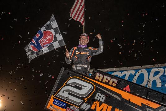 Kerry Madsen Records First Win of Season During World of Outlaws Race at Cedar Lake